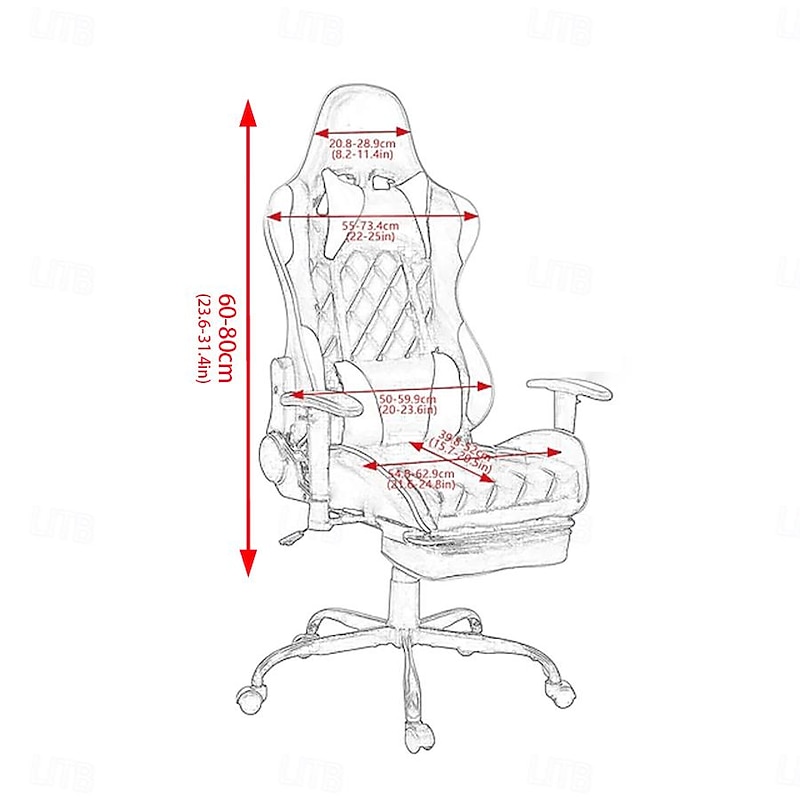 Office Chair Cover Gaming Chair Covers Stretch Washable Computer Chair Slipcovers for Armchair, Swivel Chair, Gaming Chair,Computer boss Chair Floral Printed2