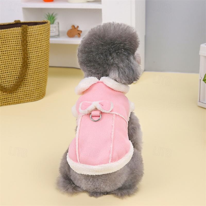 Dog Cat Coat Jacket Elegant Cute Winter Breathable Soft Washable Comfortable Thick Vacation Dailywear Holiday Casual Daily Weekend Dog Clothing for Cat Dog Husky Labrador Alaskan Malamute4