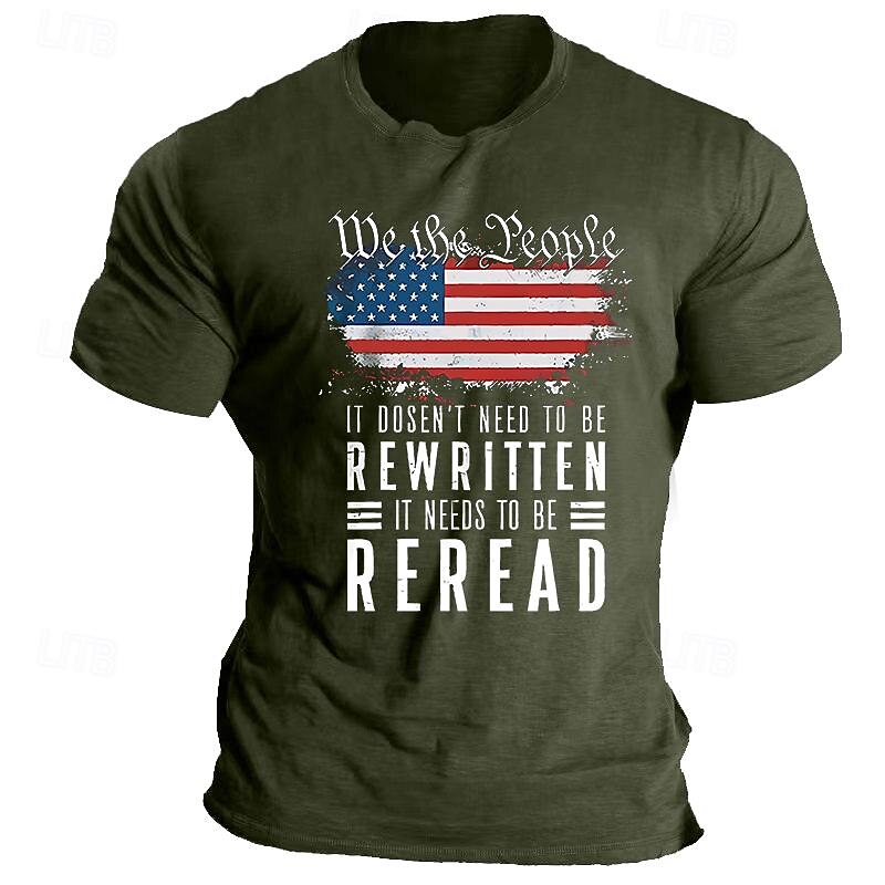 Patriotic T Shirts For Men Graphic France National Flag T shirt Tee Short Sleeve T shirt 3D Print Crew Neck Shirt Vintage Fashion Designer Outdoor Casual Daily Red Spring & Summer Clothing Apparel S3