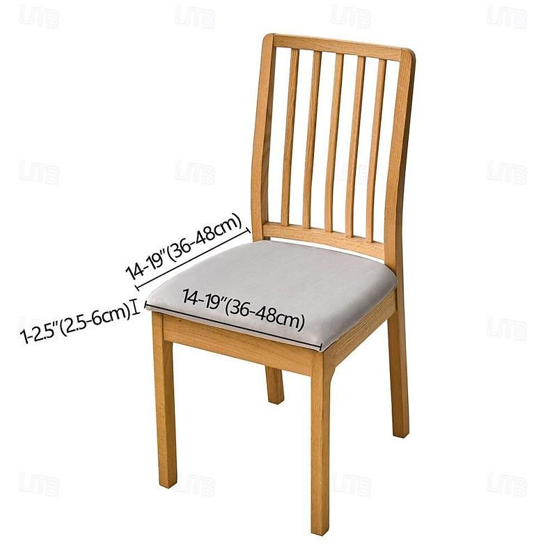 Seat Covers for Dining Room Burgundy Stretch Chair Seat Slipcover Elastic Black Chair Protector For Dinning Party Hotel Wedding Soft Removable Washable2