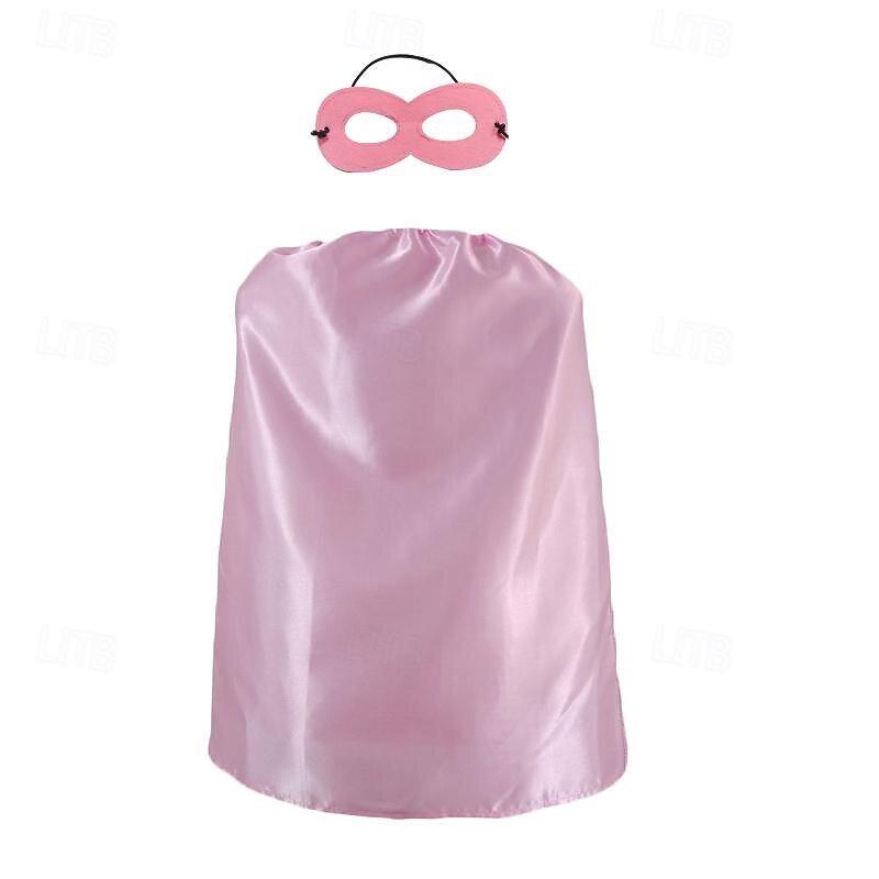 Superhero Cosplay Costume Cloak Mask Cosplay Movie Cosplay for Boys' Girls' Kid's Carnival Masquerade3