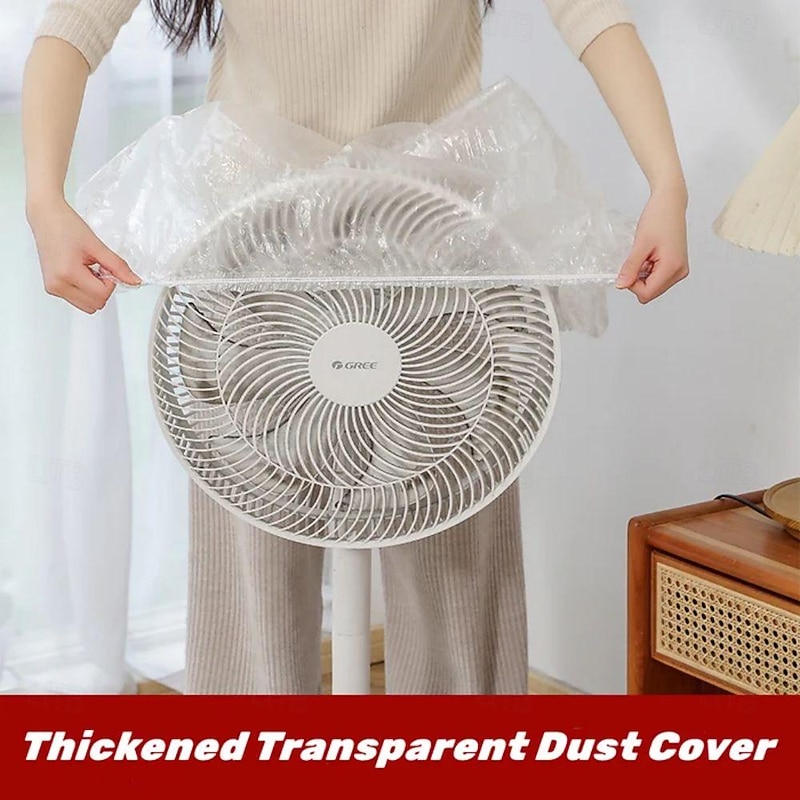 Thickened Transparent Dust Cover Universal Kitchen Rice Cooker Air Conditioner Household Appliances Transparent Film Cover Elastic Band Disposable Dust Cover4