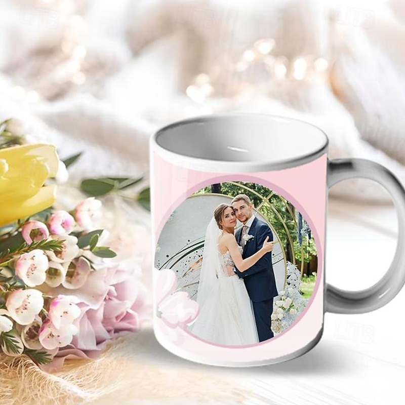 Personalized Photo Coffee Mug - Custom Wedding Gift for Couple Family Christmas Gift Mug Ceramic Mug 11oz2