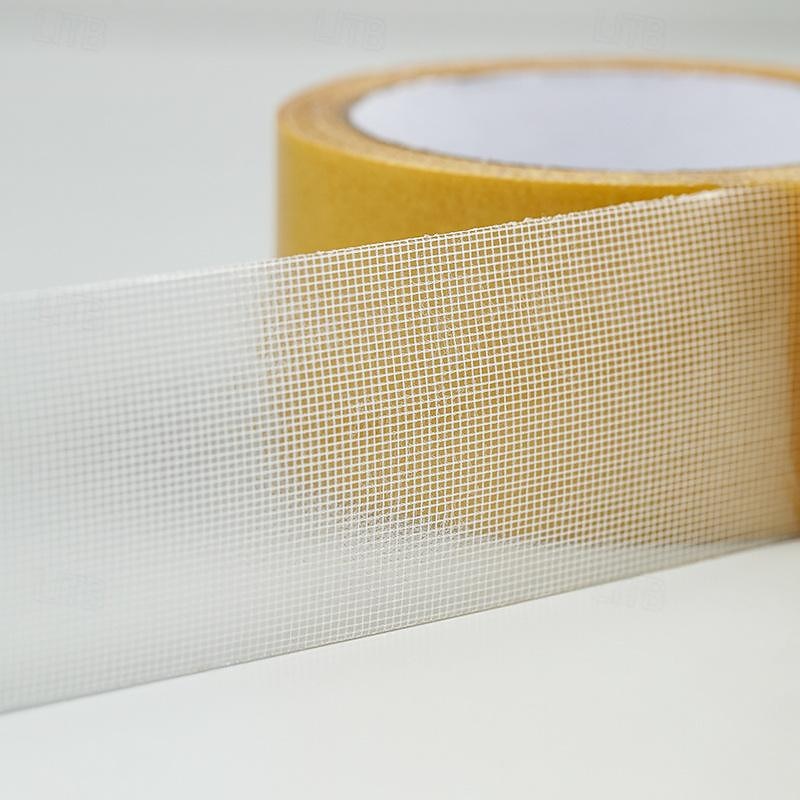 2PCS Cloth-based Double-Sided Tape: High-Adhesive, Ideal for Wedding Red Carpet, Non-Slip Rug Gripper, Floor Mat Fixation with Strong Glue3