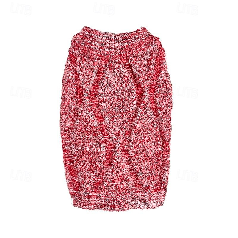 Dog Cat Sweater Jumper Classic Style Casual Winter Breathable Soft Washable Comfortable Outdoor Casual Daily Dog Clothing for Bichon Frise Pomeranian Baby Pet Papillon Small4