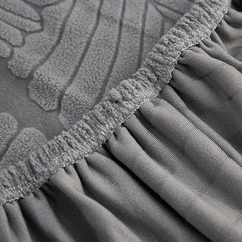 Grey Stretch Sofa Cover Sofa Slipcovers Soft Durable Couch Cover 1 Piece Spandex Jacquard Washable Furniture Protector fit Armchair Seat/Loveseat/Sofa/XL Sofa4