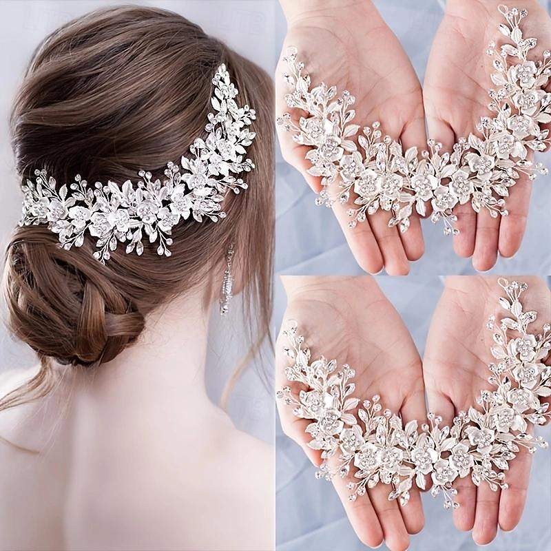 Bridal Hairpiece Wedding Hairpiece Bridal Headband Bridal Hair Piece Bridal Headpiece Wedding Headpiece Wedding Hair Accessories Flower Hair