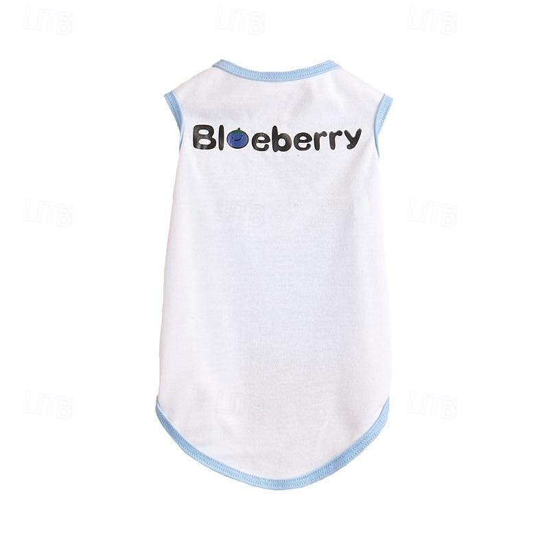 Dog Cat Vest Cute Casual Breathable Soft Washable Comfortable Outdoor Casual Daily Dog Clothing for Bichon Frise Pomeranian Baby Pet Papillon Small2