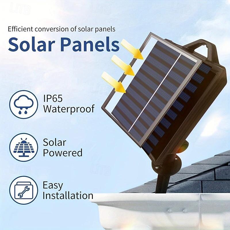 Solar tree branch light 1.8m 96 light 8-function remote control outdoor courtyard lawn holiday decoration light4