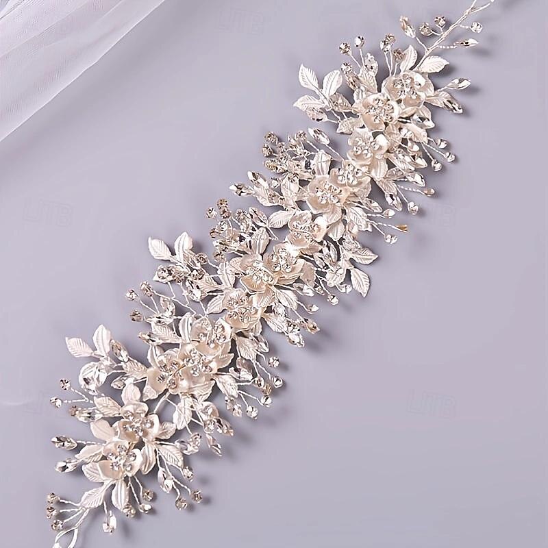 Bridal Hairpiece Wedding Hairpiece Bridal Headband Bridal Hair Piece Bridal Headpiece Wedding Headpiece Wedding Hair Accessories Flower Hair3