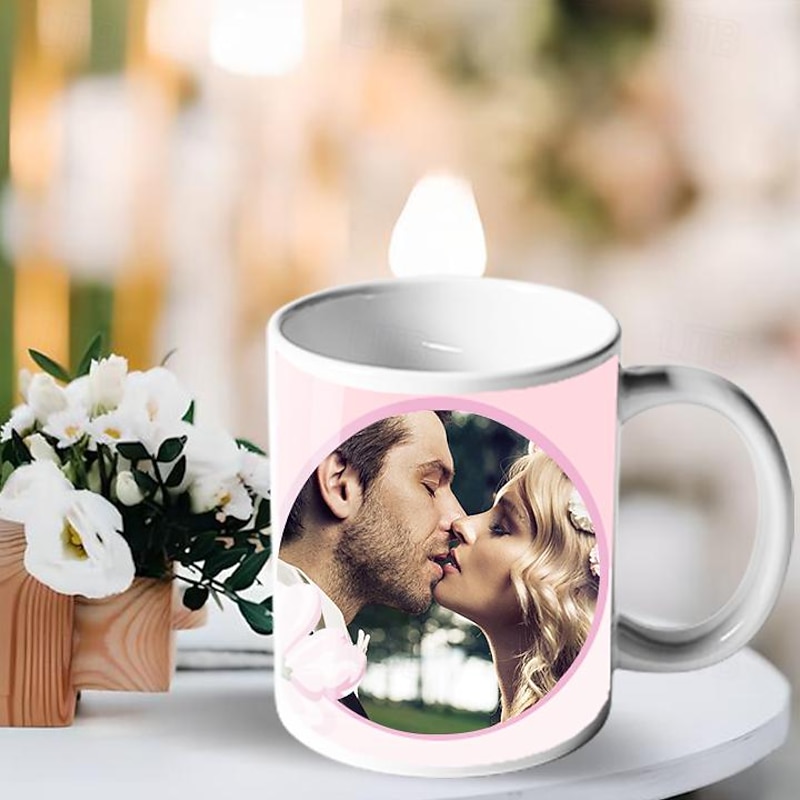 Personalized Photo Coffee Mug - Custom Wedding Gift for Couple Family Christmas Gift Mug Ceramic Mug 11oz3