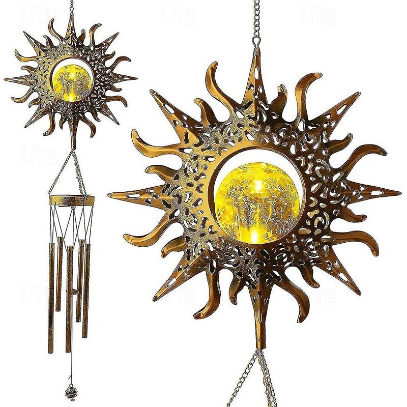 Women's Day Gifts Solar Wind Chimes For Mother In Law Gardening Gifts Solar Chime Mom Gifts Mother's Day Gifts for MoM