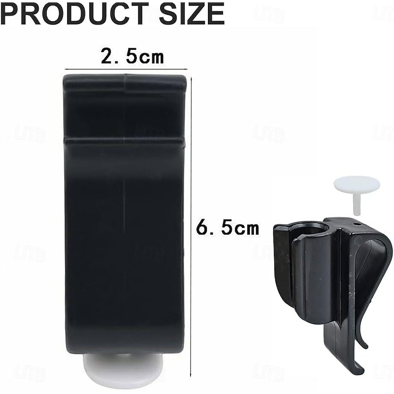 Golf Club Organiser Clips, 14 Piece Golf Club Clip Putter Clip for Golf Bag, Portable Golf Club Clip, Easy to Use Golf Bag Clip Organiser Ball Putter Accessories3