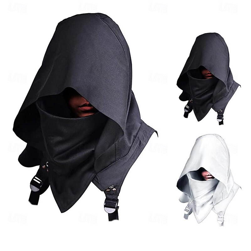 Retro Vintage Punk & Gothic Medieval Scabbard Cosplay Ranger Elven Archery Solid Colored Fancy Dress Men's Women's Viking Fantasy Halloween Carnival Masquerade Party / Evening Adults' Shawl