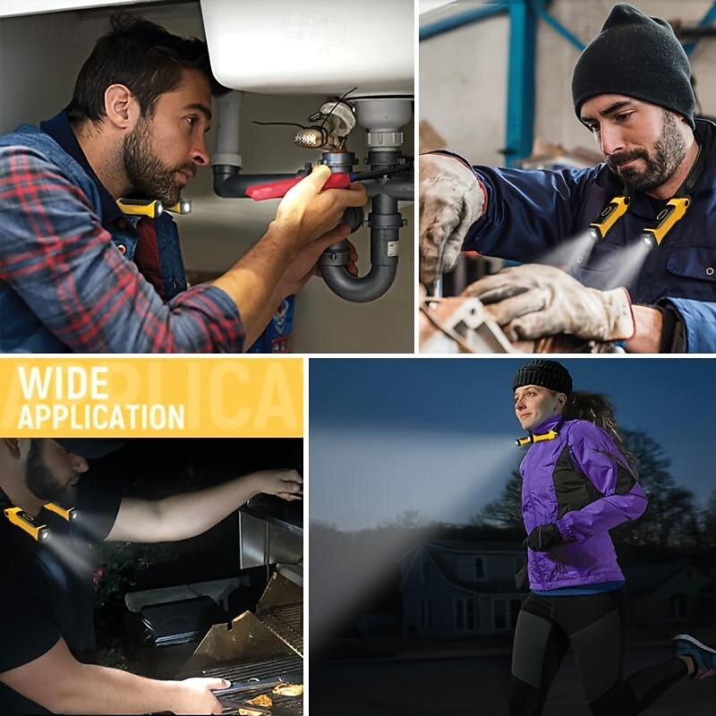 Rechargeable LED Neck Reading BBQ Light 2 Brightness Levels, Perfect For Reading, Knitting, Camping, Repairing4