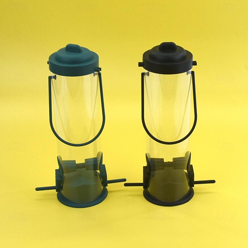 Hanging Bird Feeder Outdoor Hummingbird Food Dispenser for Small Birds Lovebird Macaws Pet Flying Animal Automatic Food Feeding Tool3