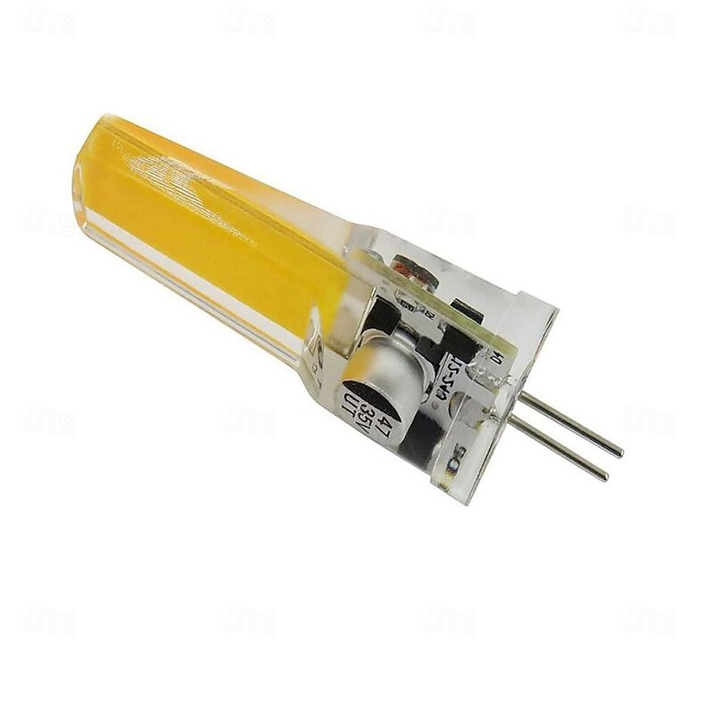 G4 Bi-pin LED Light Bulbs 3W Equivalent to 30 Watt Light Bulb AC DC 12V-24V 3000K Warm White/6000K White or Under Cabinet Light Ceiling Lights RV Boats Outdoor Landscape Lighting3