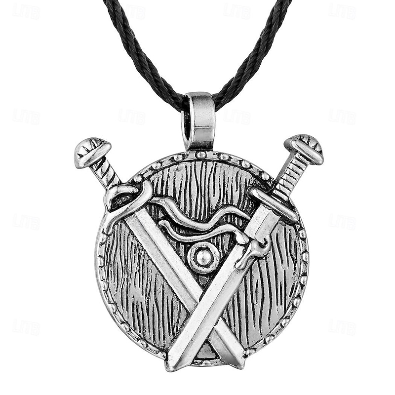 Necklace Necklace Retro Vintage Medieval Alloy For Cosplay Carnival Men's Women's Costume Jewelry Fashion Jewelry3