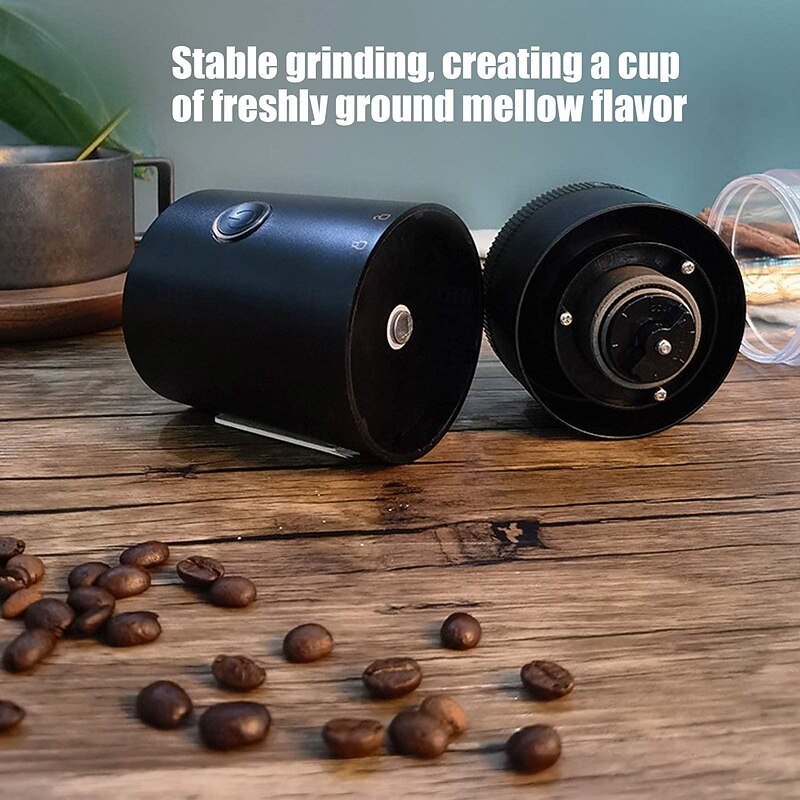 Portable Electric Coffee Grinder - USB Rechargeable, Professional Ceramic Grinding Core for Coffee Beans3