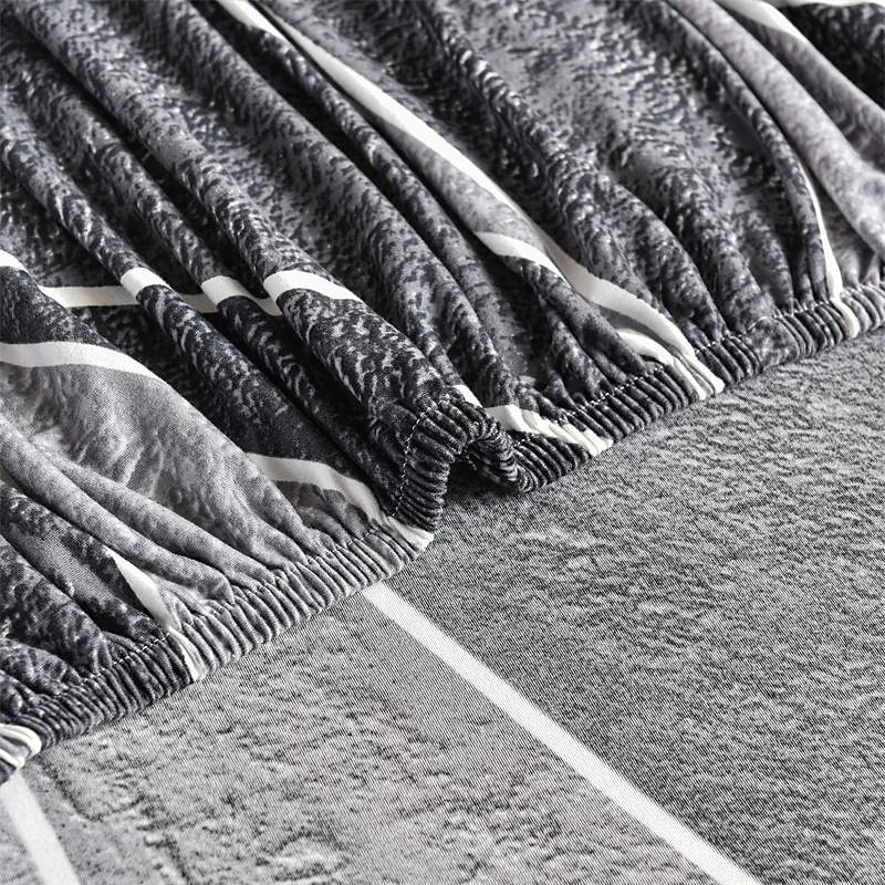 Geometric Printed Sofa Cover Stretch Slipcovers Soft Durable Couch Cover 1 Piece Spandex Fabric Washable Furniture Protector fit Armchair Seat/Loveseat/Sofa/XL Sofa/L Shape Sofa 11