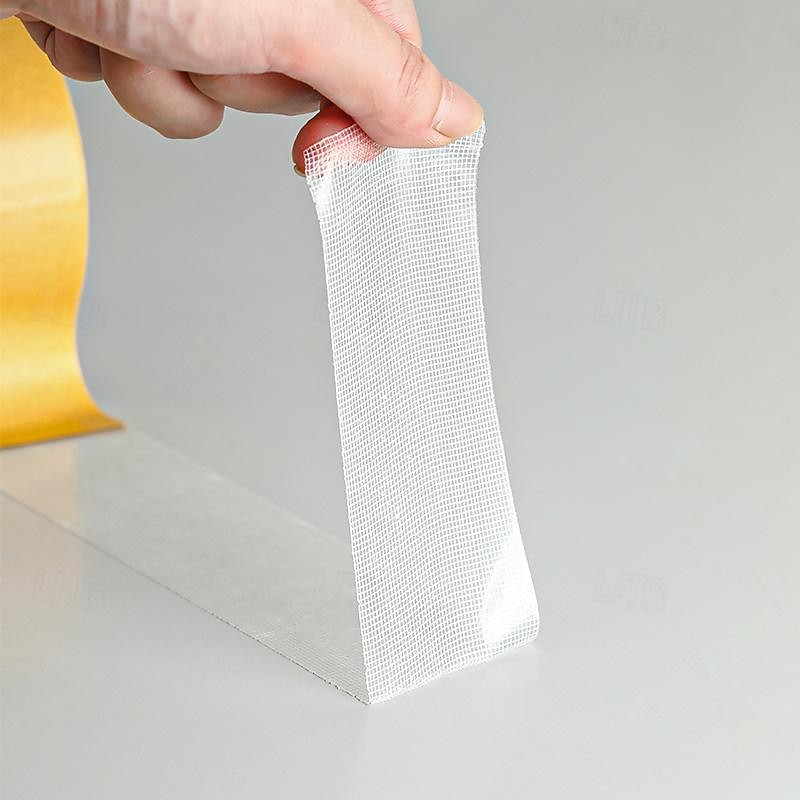 2PCS Cloth-based Double-Sided Tape: High-Adhesive, Ideal for Wedding Red Carpet, Non-Slip Rug Gripper, Floor Mat Fixation with Strong Glue4