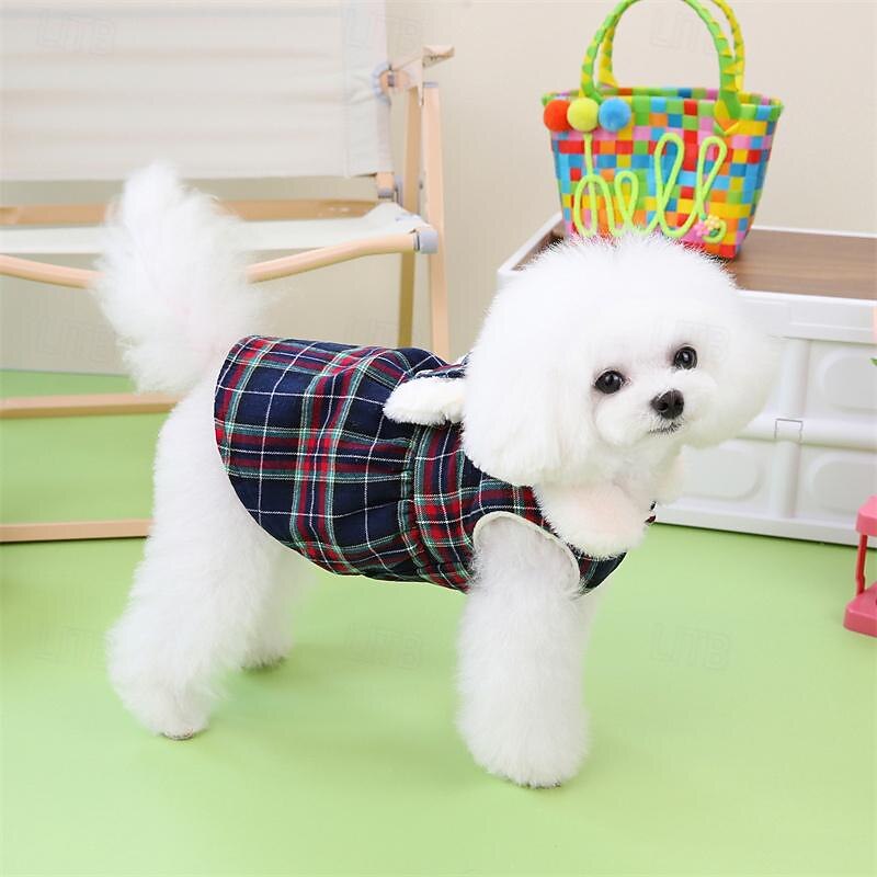 Dog Cat Dress Elegant Cute Winter Breathable Soft Washable Comfortable Thick Vacation Dailywear Casual Daily Weekend Walking Dog Clothing for Cat Dog Husky Labrador Alaskan Malamute4