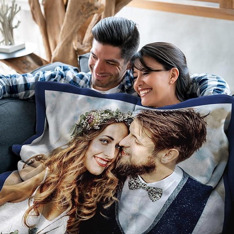 Customized Blanket Personalized Gifts 1Photos Personalized Couples Gifts Customized Picture Blanket I Love You Gifts Birthday Gift for Wife Husband Girlfriend Boyfriend Pets2