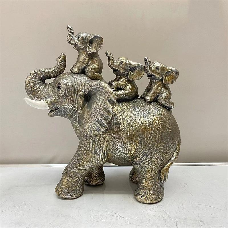 Women's Day Gifts Mother Child Resin Crafts Living Room Desk Office Home Decoration Ornaments Creative Gifts Mother's Day Gifts for MoM4