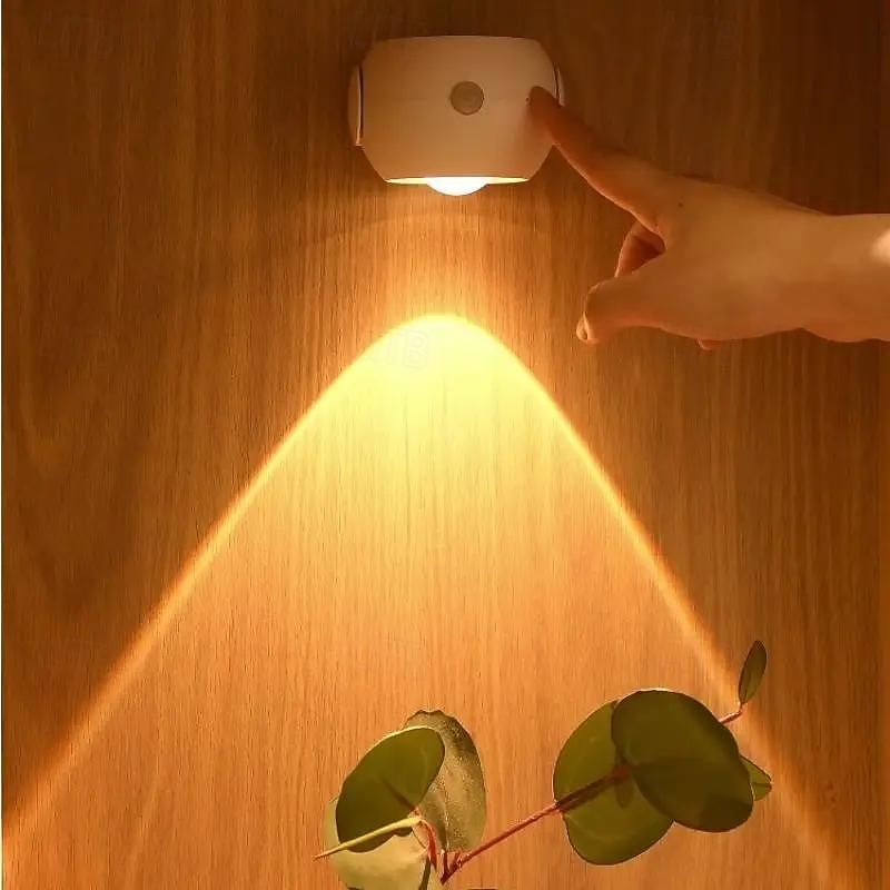 Wireless LED Picture Light with Remote LED Wall Sconce Motion Sensor Night Light Tri- Color Stepless Dimming Sunset Ambient Wall Lamp Adjustable Highlight Display Lamp for Frame Portrait2