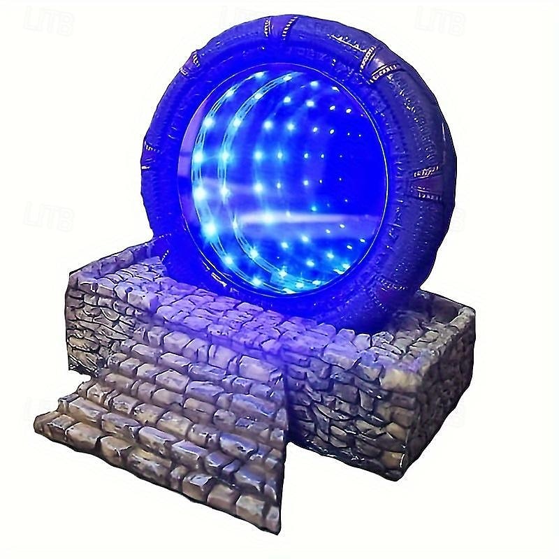 Creative Home Decorations Stargate Ornament Decorations Atlantis Stargate Night Light Creative Three-dimensional LED 3D Night Light Ornament2