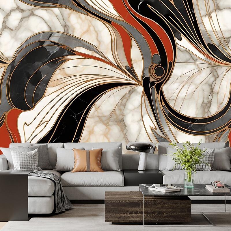 Cool Wallpapers Luxury Marble Wallpaper Wall Mural Roll Wall Covering Sticker Peel and Stick Removable PVC/Vinyl Material Self Adhesive/Adhesive Required Wall Decor for Living Room Kitchen Bathroom4