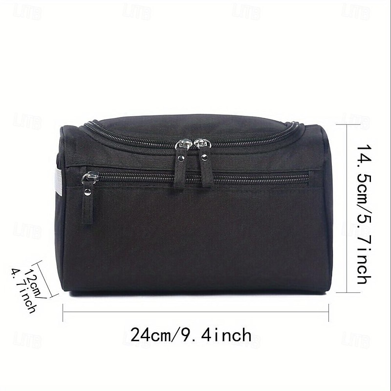 Travel Toiletry Bag for Men - Large Capacity Outdoor Travel Organizer for Women's Cosmetics - Multi-functional Storage Bag for Toiletries"3