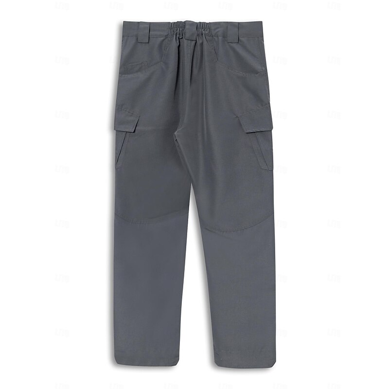Men's Cargo Pants Trousers Multi Pocket Plain Wearable Outdoor Casual Daily Fashion Classic Black Army Green 6