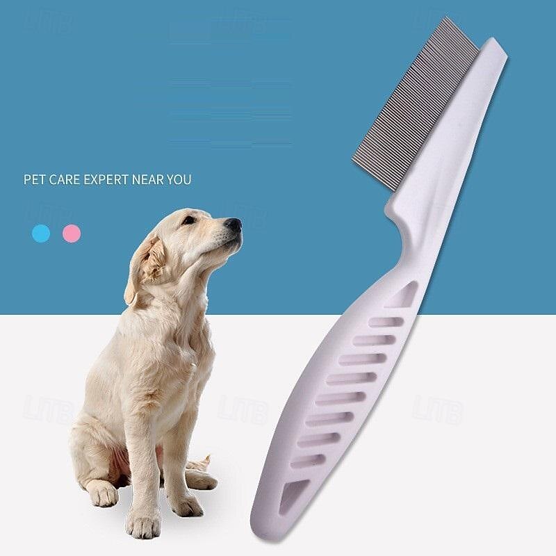 Dog Rabbits Cat Pets Grooming Plastic Stainless steel Grooming Kits Comb Dog Clean Supply Portable Massage Washable Casual Casual / Daily Pet Grooming Supplies One-piece Suit2