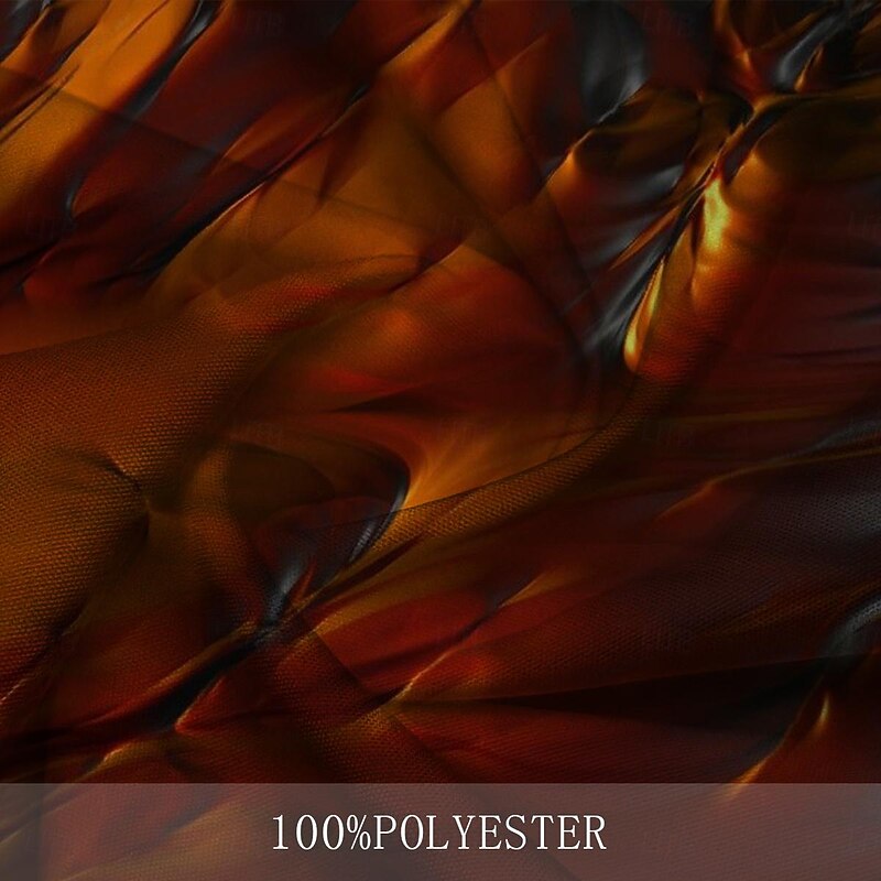 Men's Ombre Geometric Pattern Button Up Shirt Printed Shirts Long Sleeve Artistic Abstract Subcultural Causal Casual Spring & Summer Turndown Print Button-Down Purple Orange3