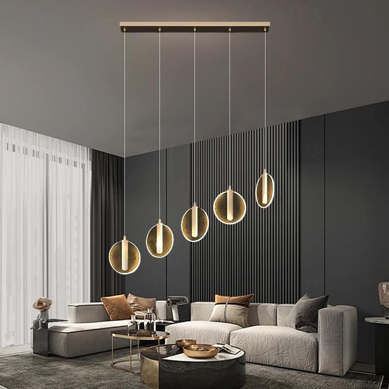 2-Light 4-Light 5-Light 16.5 cm Cluster Design Single Design Island Design Pendant Light Acrylic Acrylic Anodized Electroplated Painted Finishes Modern Nordic Style 85-265V3