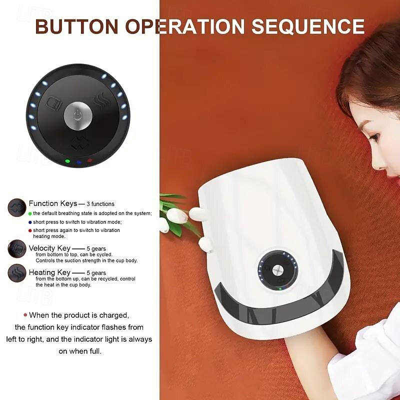 Cordless Hand Massager  Rechargeable Unscented with Compression & Heating Therapy for Arthritis & Carpal Tunnel Relief4