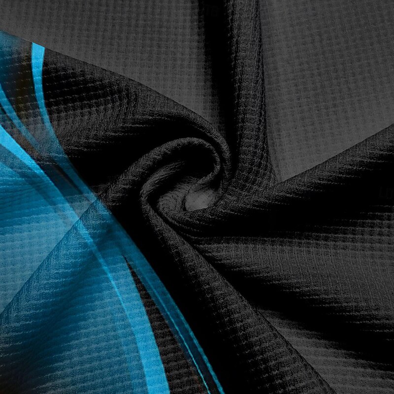 Men's Graphic Prints Geometry Waffle Polo Shirts Polo Shirts Short Sleeve Polo Shirts Turndown Casual Going out Print Summer Spring Yellow Blue Purple3