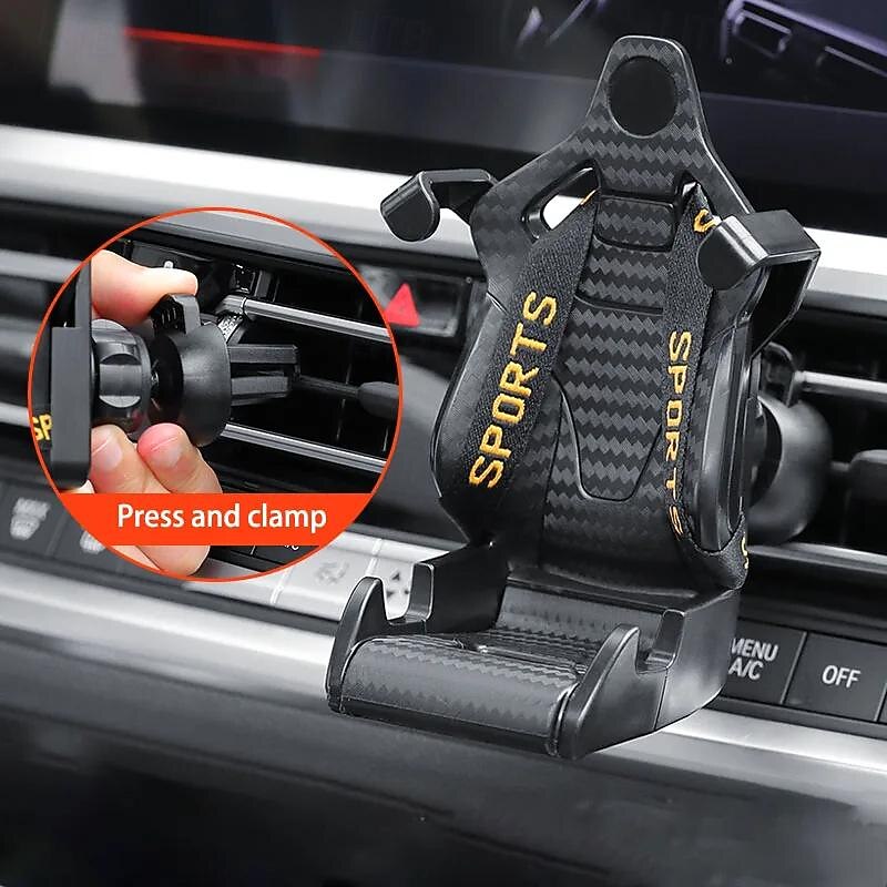 StarFire Racing seat design Car Phone Holder Mount Stand Suction Cup Smartphone Mobile Cell Support in Car Bracket2