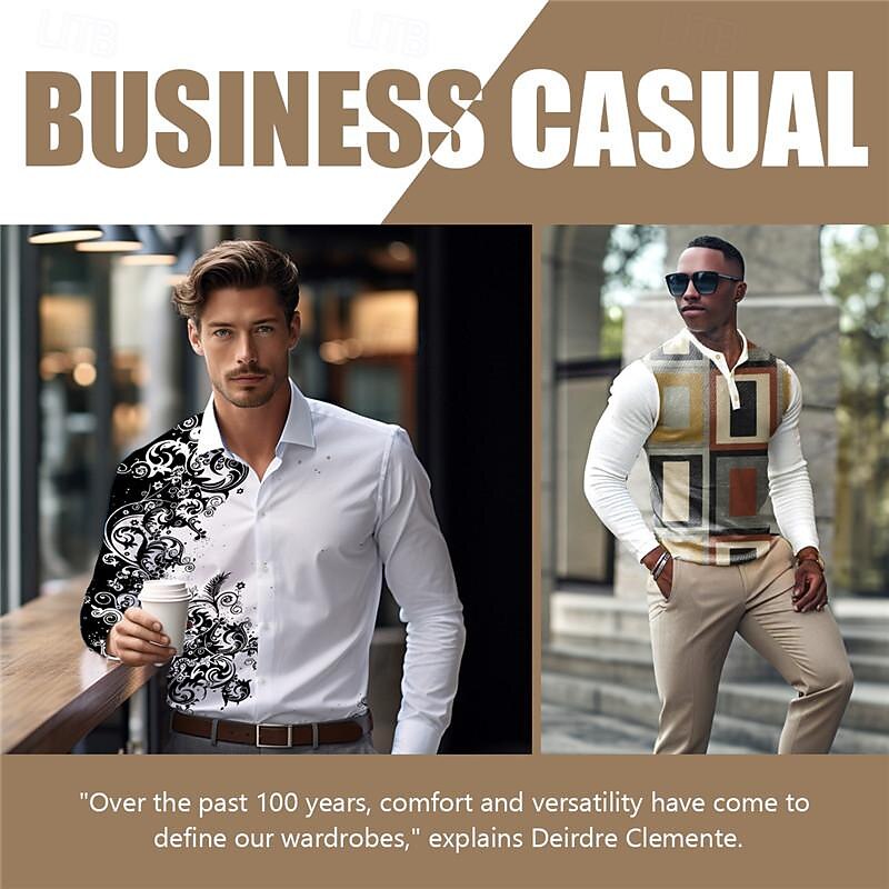 Men's Geometric Grid / Plaid Shirt Button Up Shirt Short Sleeve Fashion Casual Vacation Holiday Streetwear Summer Spring Turndown 3D Print Collared Shirts Black Yellow3