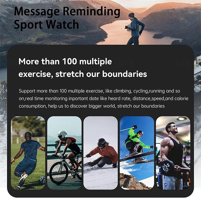 K52 Smart Watch Men 1.39inch IPS Screen Bluetooth Call Custom Dial Heart Rate Health Monitoring Outdoor Sport Smartwatch4