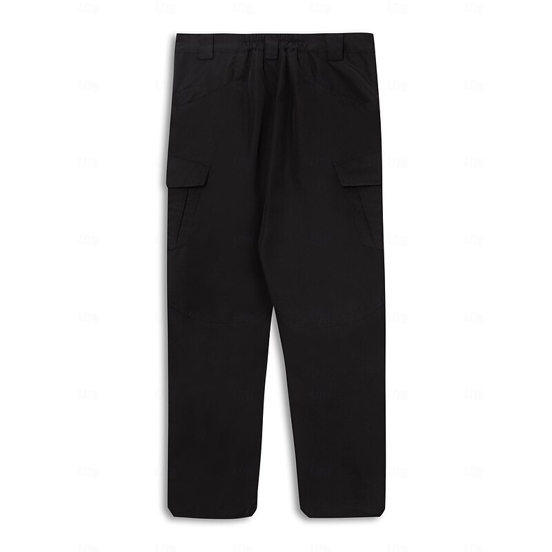 Men's Cargo Pants Tactical Pants Pocket Plain Waterproof Comfort Outdoor Daily Going out Fashion Casual Black Army Green4