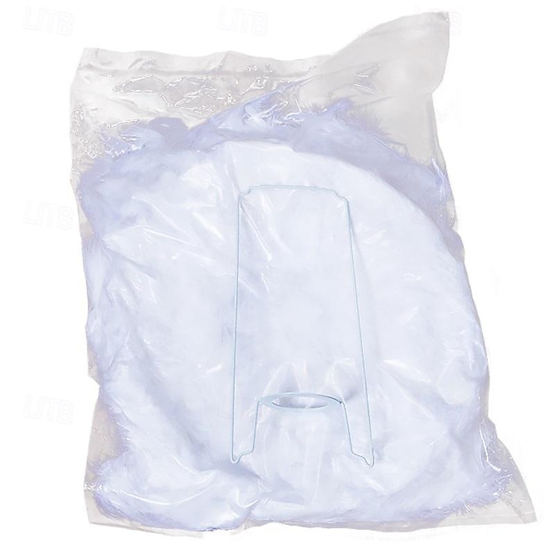 Feather Light Shade For Ceiling Pendant Light Fluffy Lamp Shade Lampshade Lightshade For Table Lamp And Floor Lamp Bedroom Diameter 30cm Pink3