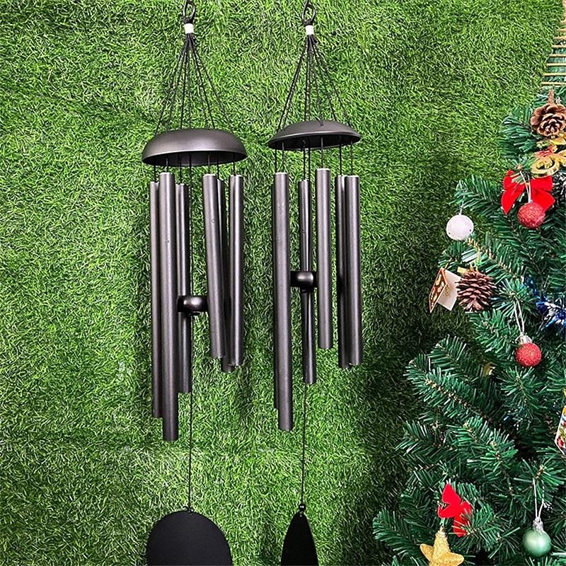 Commemorative Wind Chime Music Wind Chime Aluminum Tube Wind Chime Metal Wind Chime Compassion Commemorative Pendant Gift.2