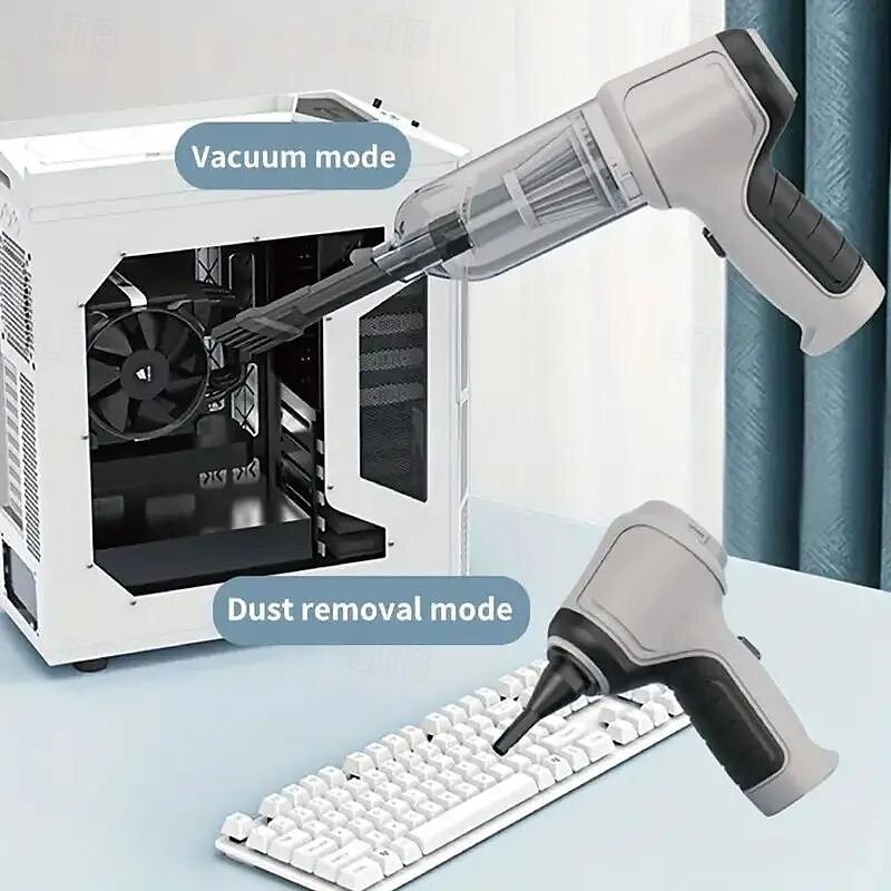 Car Wireless Vacuum Cleaner Multi-functional Strong Blow Suction Household Small Air Suction Handheld High Power Dust Blower3