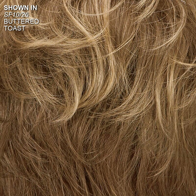 Classic Short Wig with Enviable Volume and Textured Layers Multi-Tonal Shades of Blonde2
