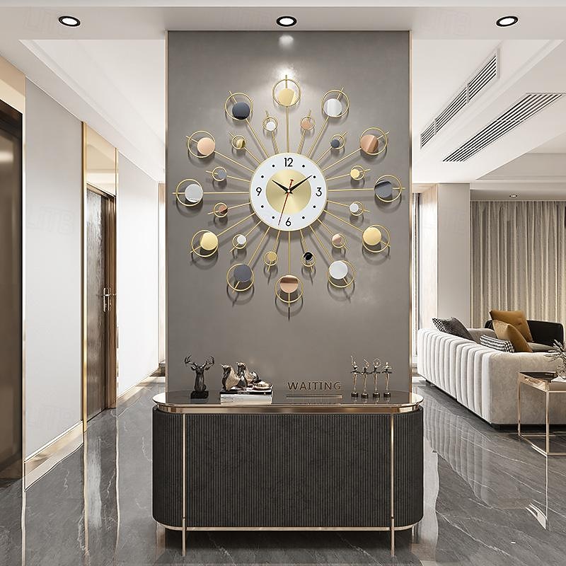 Watch Wall Clock Living Room Personality European Fashion Clock Household 20 inch3
