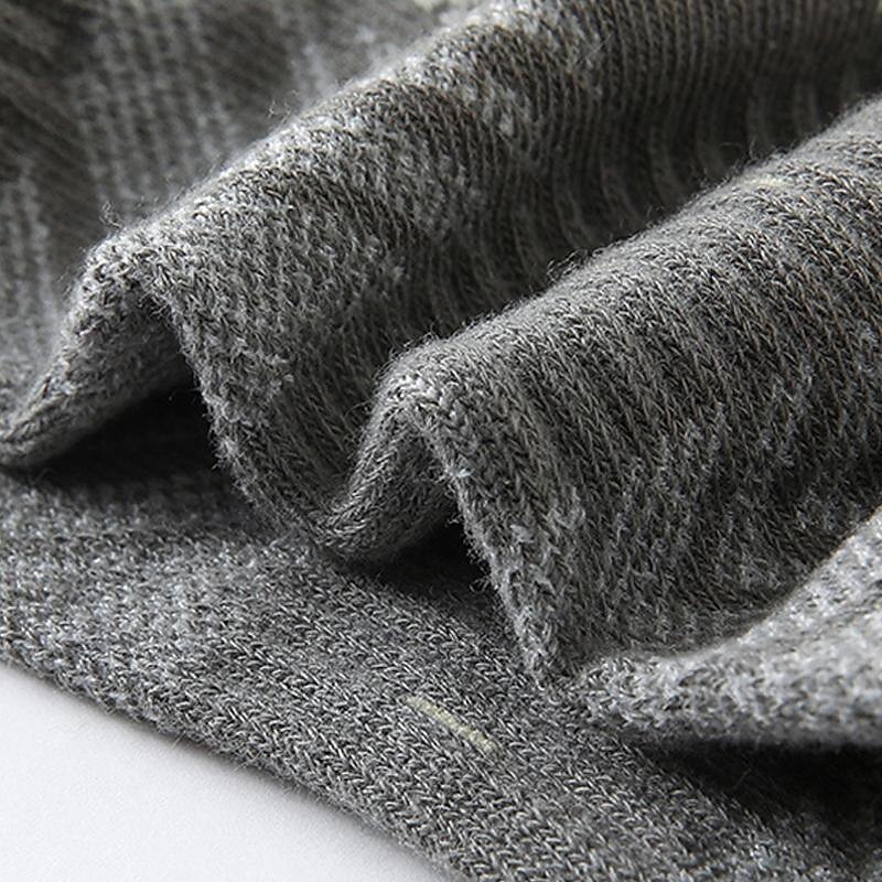 Men's 6 Pack Multi Packs Socks Ankle Socks Low Cut Socks Running Socks Casual Socks Black White Color Color Block Sports & Outdoor Casual Daily Basic Medium Spring Fall Fashion 8