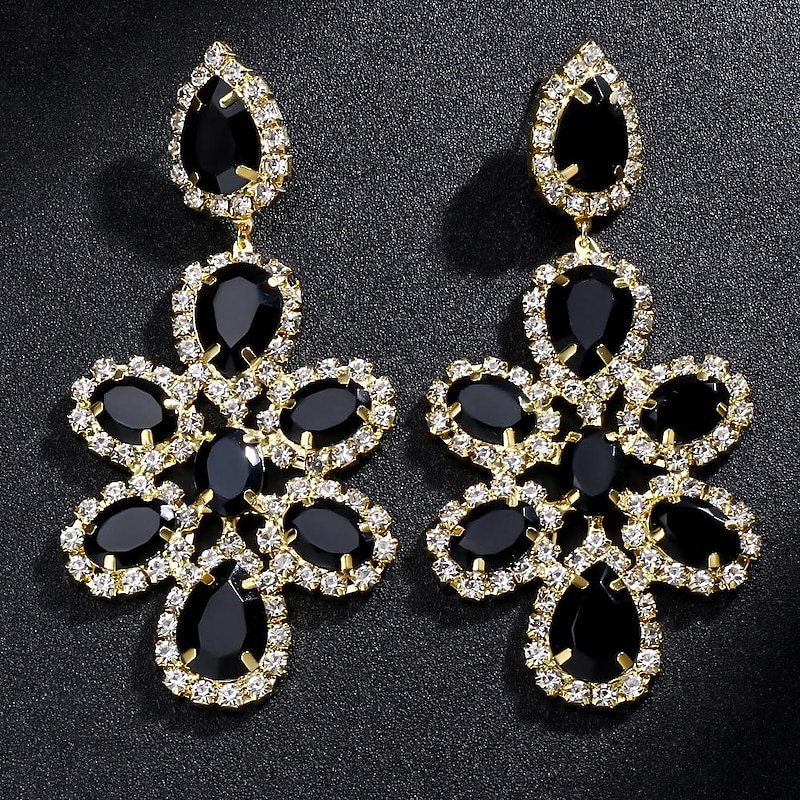 Earrings Earrings Retro Vintage Roaring 20s 1920s Alloy For The Great Gatsby Flapper Girl Cosplay Halloween Carnival Women's Costume Jewelry Fashion Jewelry4