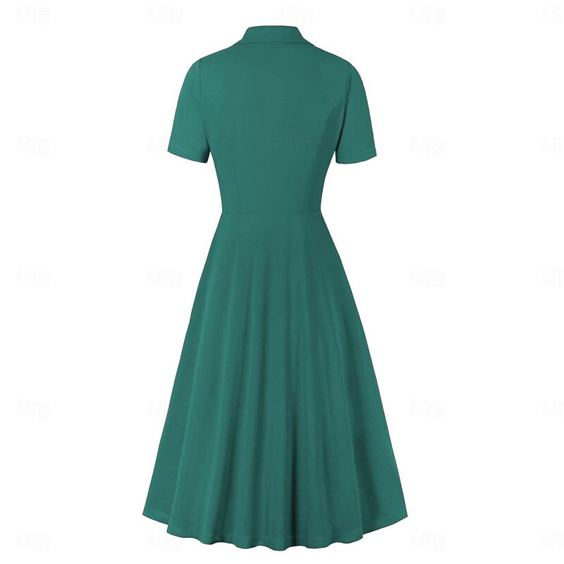 1950s Cocktail Dress Dailywear Dress Flare Dress Fancy Dress Women's Christmas Halloween Carnival Event / Party Cocktail Party Prom Adults' Dress Homecoming Dresses2